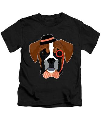BOXER DOG KIDS T-SHIRT Ages 3 to 12 Dogs Pet German Childrens
